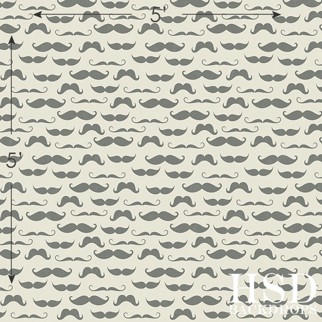Mustaches - HSD Photography Backdrops 