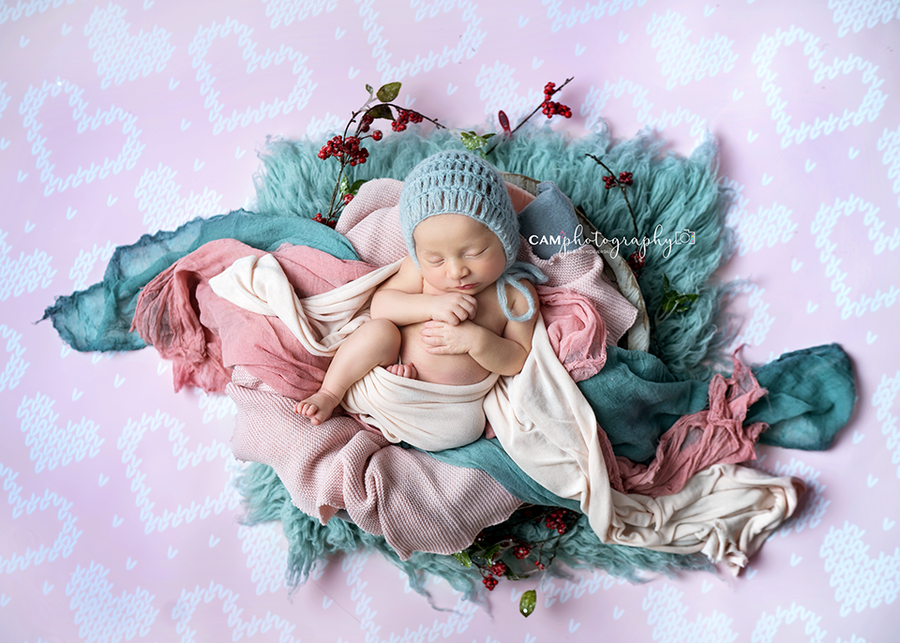 Stitched Hearts - HSD Photography Backdrops 