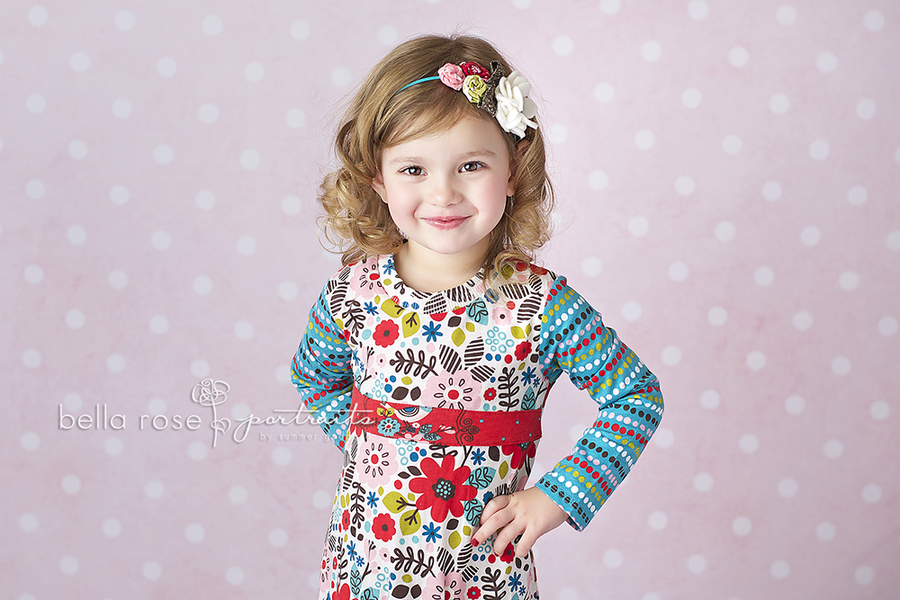 Pink Polka-Dots - HSD Photography Backdrops 