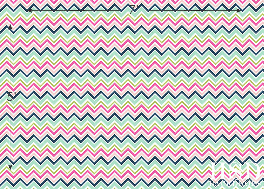 Chic Chevron - HSD Photography Backdrops 