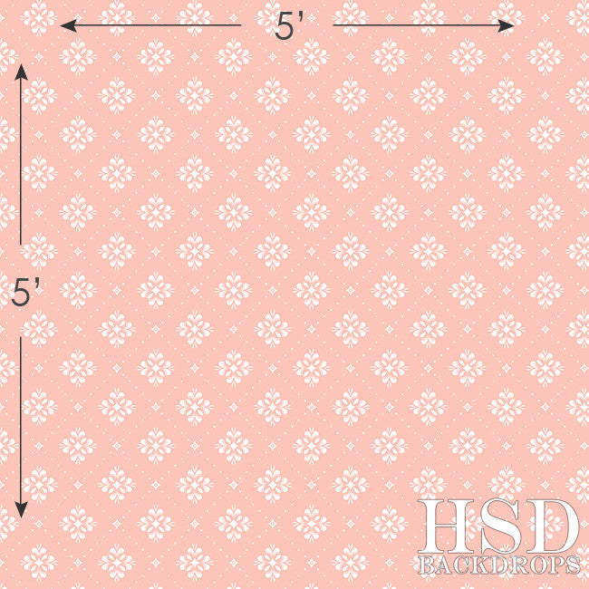 Pink & White Textile - HSD Photography Backdrops 