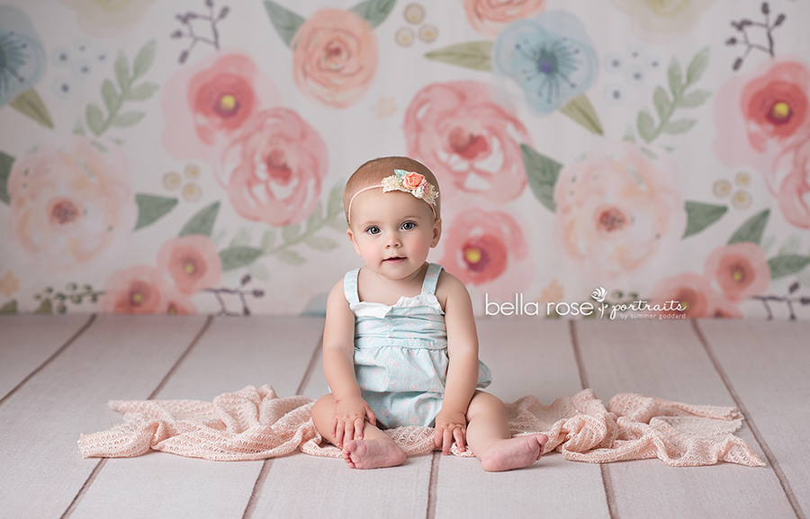 Riley Floral - HSD Photography Backdrops 