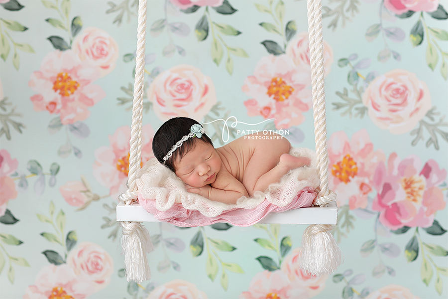 Roselyn Floral - HSD Photography Backdrops 