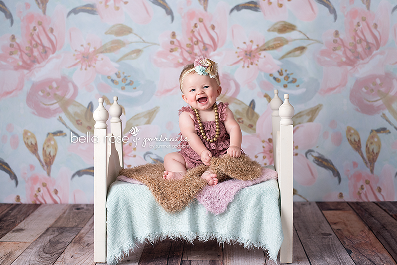 Lily Floral - HSD Photography Backdrops 