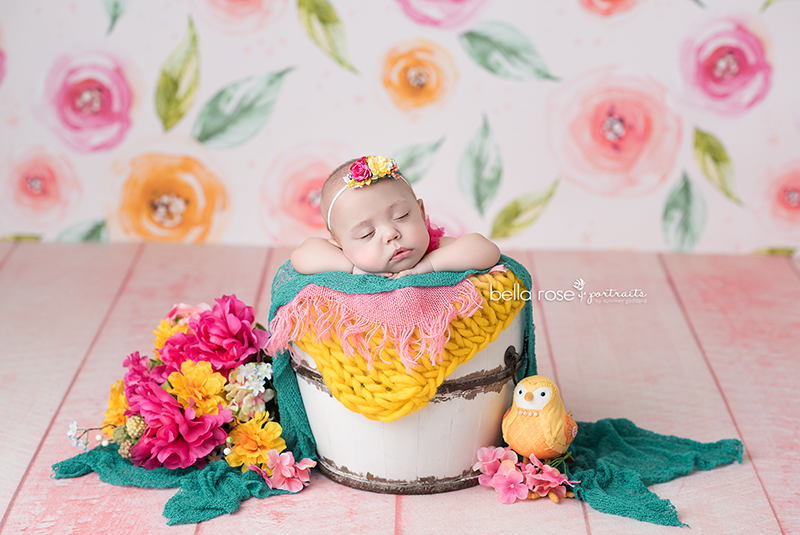 Kaylee Floral - HSD Photography Backdrops 