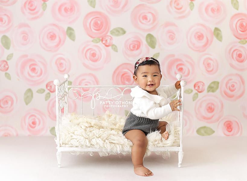 Lulu Floral - HSD Photography Backdrops 
