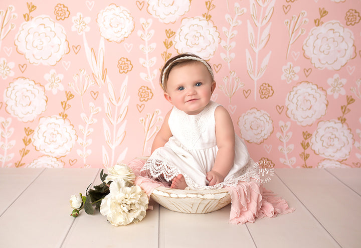 Breah Floral - HSD Photography Backdrops 