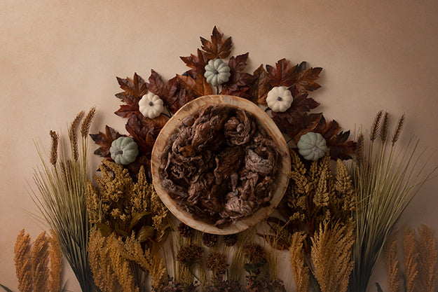 Pumpkin Spice Season | Autumn Foliage Coll. | Digital - HSD Photography Backdrops 