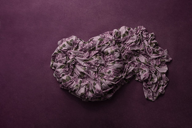 Newborn Digital Backdrop | Purple Rose Medley - HSD Photography Backdrops 