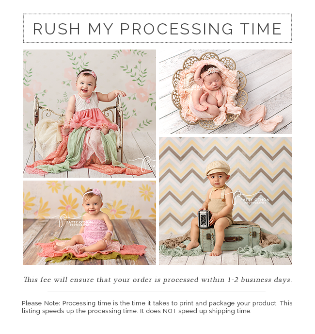 Rush My Processing Time - HSD Photography Backdrops 