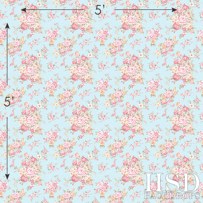 Beverly Floral - HSD Photography Backdrops 