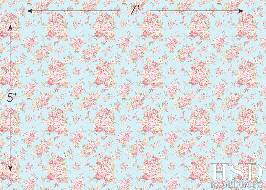 Beverly Floral - HSD Photography Backdrops 