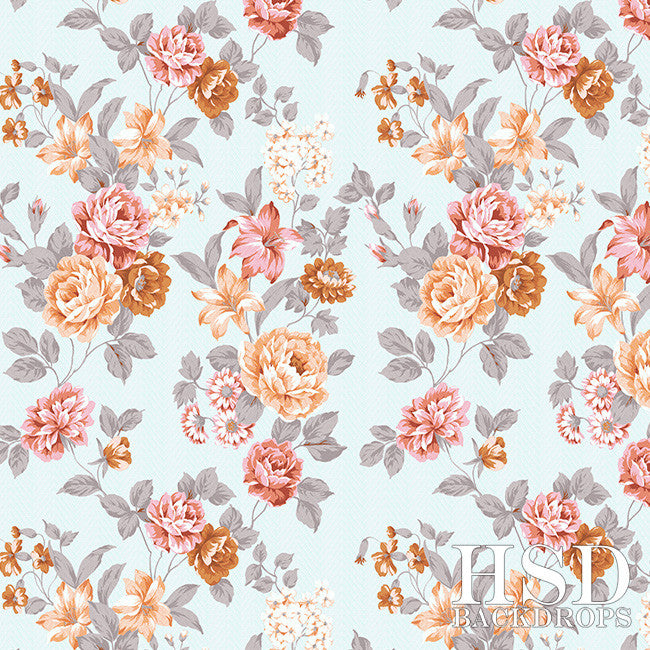 Sadee Floral - HSD Photography Backdrops 