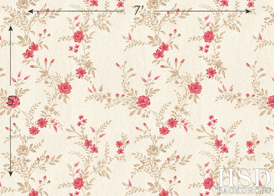 Natalia Floral - HSD Photography Backdrops 