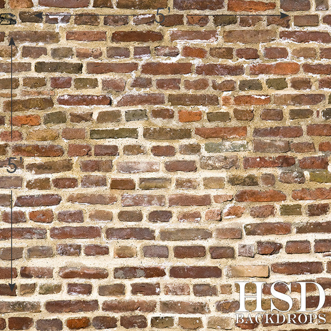 Old Brick Wall - HSD Photography Backdrops 