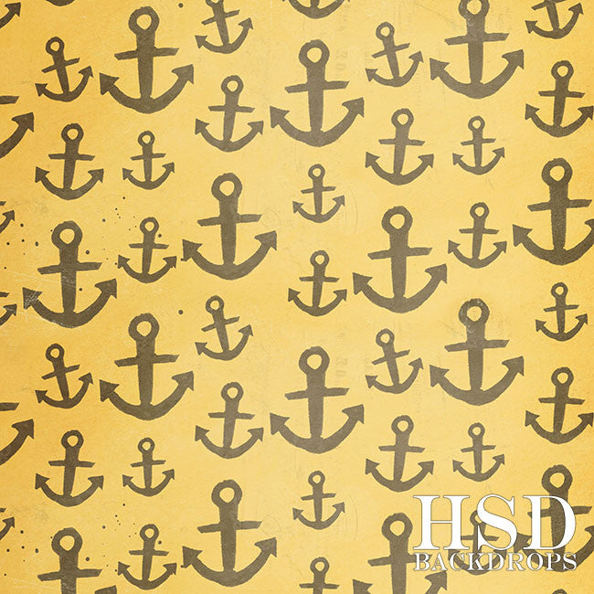Yellow Nautical - HSD Photography Backdrops 