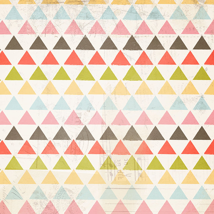 Colorful Triangles - HSD Photography Backdrops 