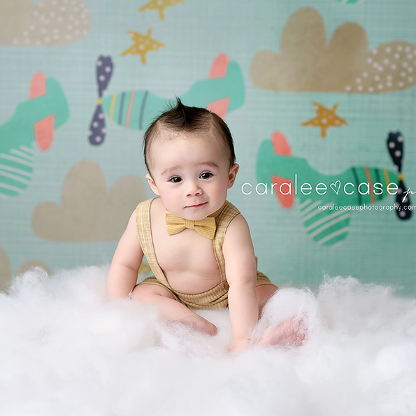 Clouds & Airplanes - HSD Photography Backdrops 