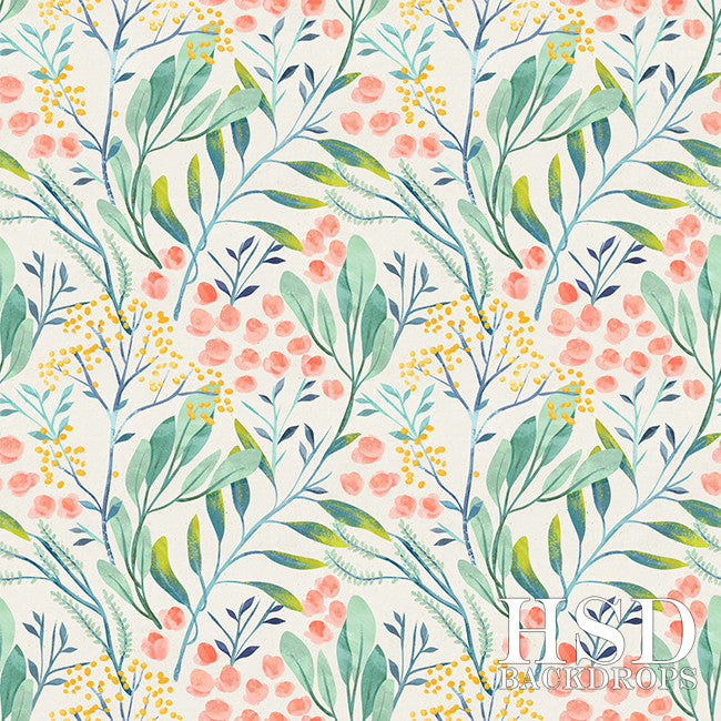 Maya Floral - HSD Photography Backdrops 