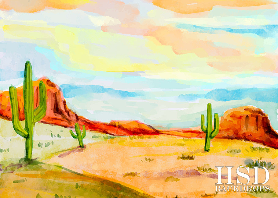 Sonoran Desert - HSD Photography Backdrops 