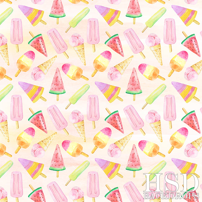 Sweet Ice Cream - HSD Photography Backdrops 