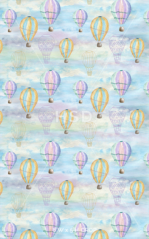 Photography Backdrop Background | Let's Fly Away - HSD Photography Backdrops 