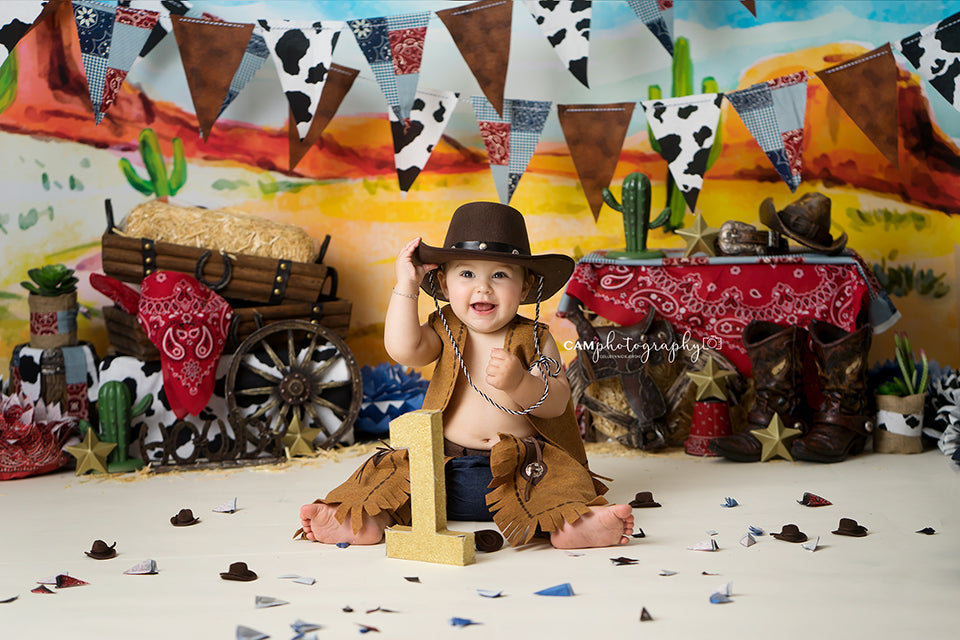 Wild West Cowboy - HSD Photography Backdrops 