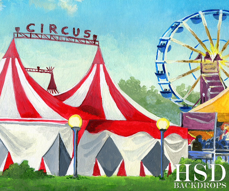 Circus Ringmaster - HSD Photography Backdrops 