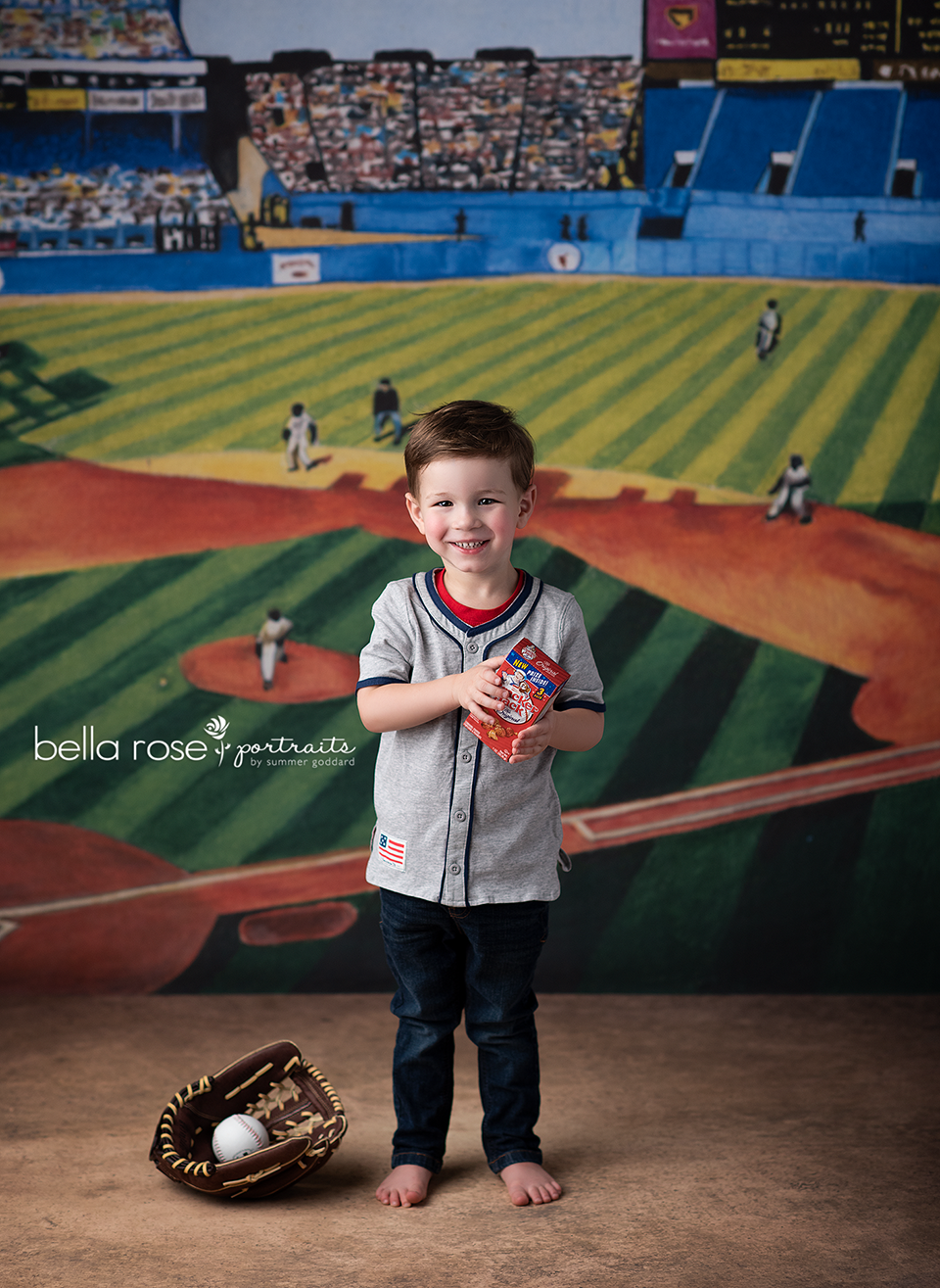 Baseball Ball Game - HSD Photography Backdrops 