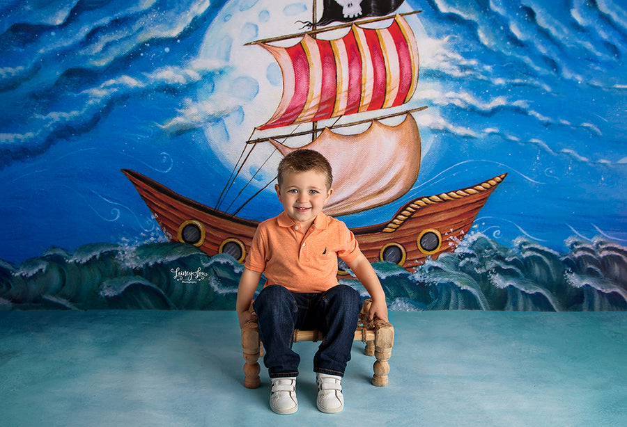 Pirate Ship - HSD Photography Backdrops 
