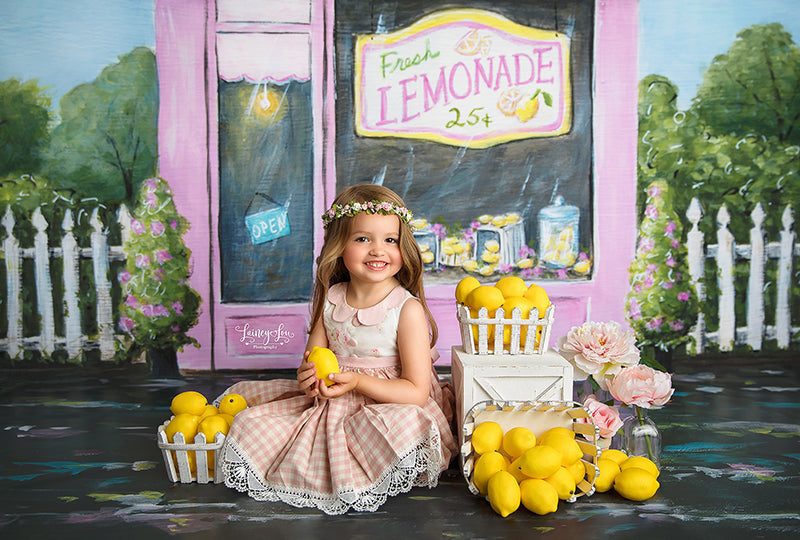 Lemonade Shop - HSD Photography Backdrops 