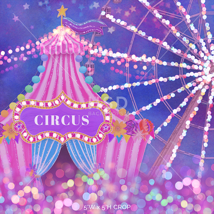 circus tent background Carnival theme backdrop. Circus backdrop for birthday cake smash photo – HSD Photography Backdrops