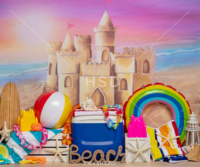 Beach scene backdrop. Beach party backdrop for photography summer