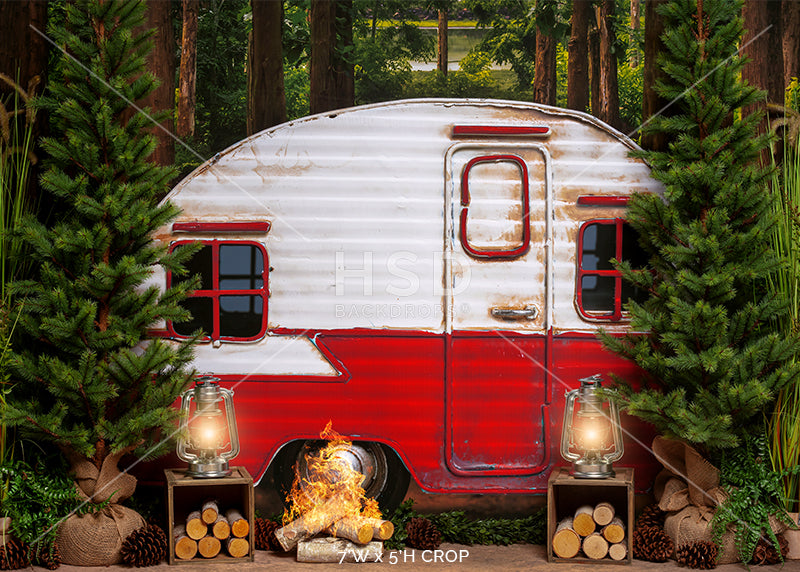 Happy Camper - HSD Photography Backdrops 