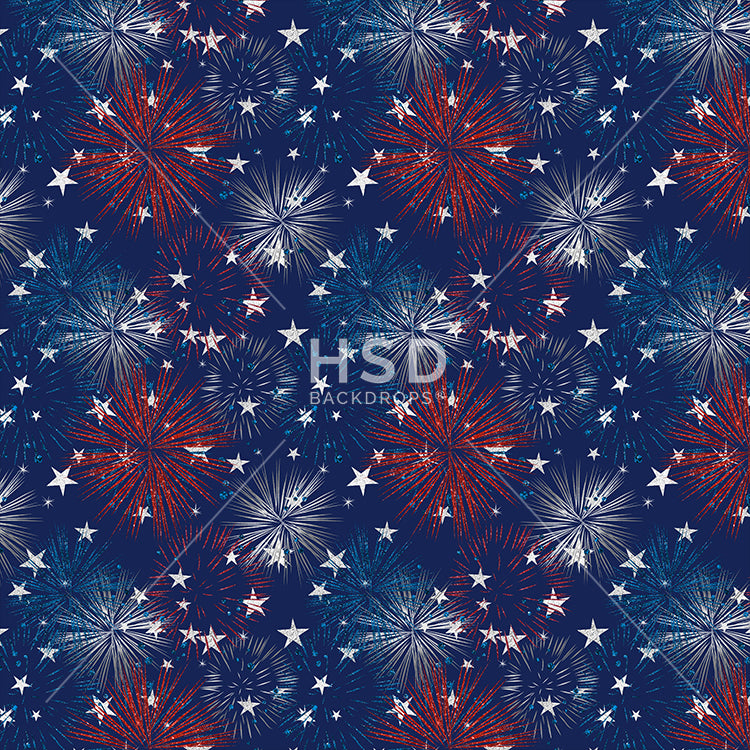 Firework Show - HSD Photography Backdrops 