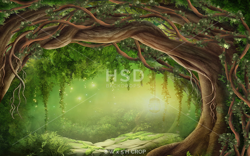 Enchanted Forest Tree - HSD Photography Backdrops 
