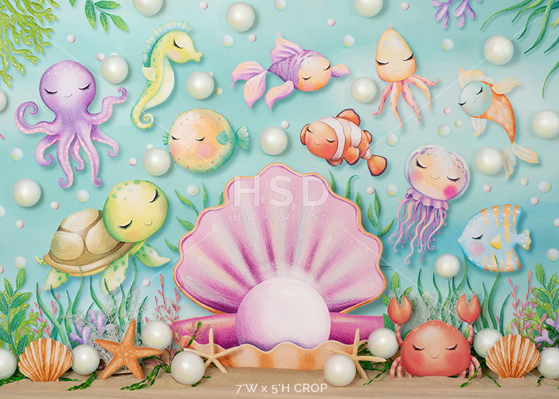 Sea Animals - HSD Photography Backdrops 