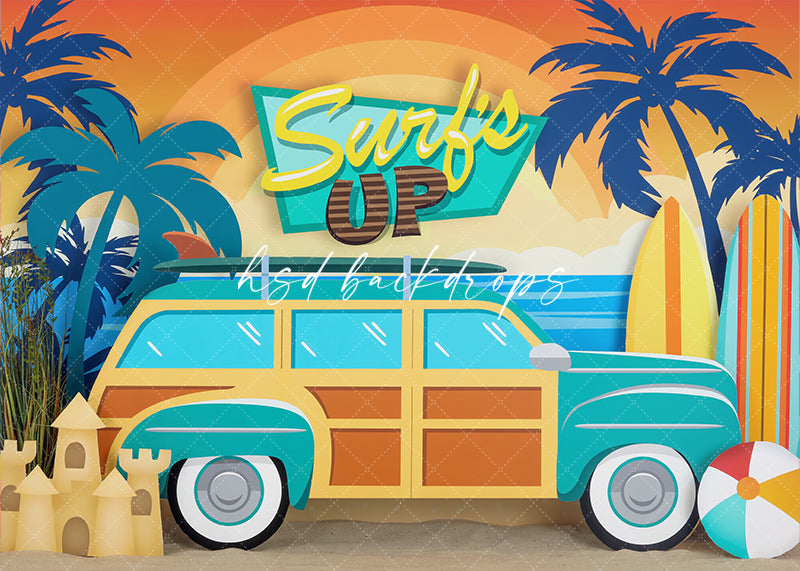 Woody Wagon - HSD Photography Backdrops 