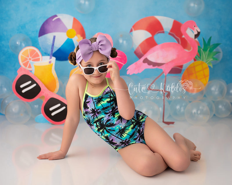 Tropical Summer Vibes - HSD Photography Backdrops 