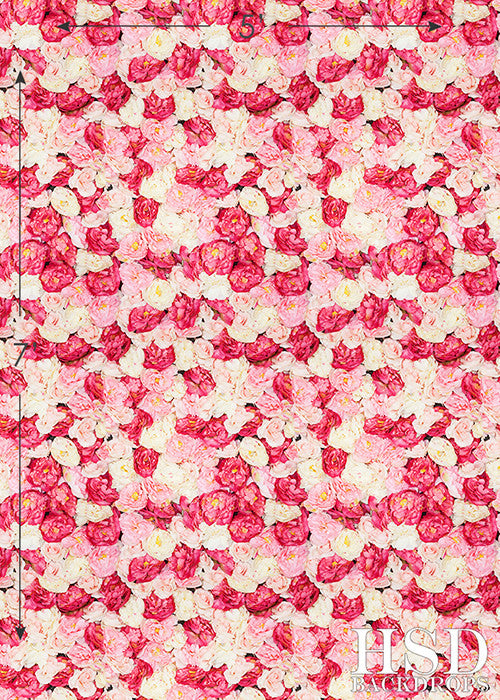 Flower Wall - HSD Photography Backdrops 
