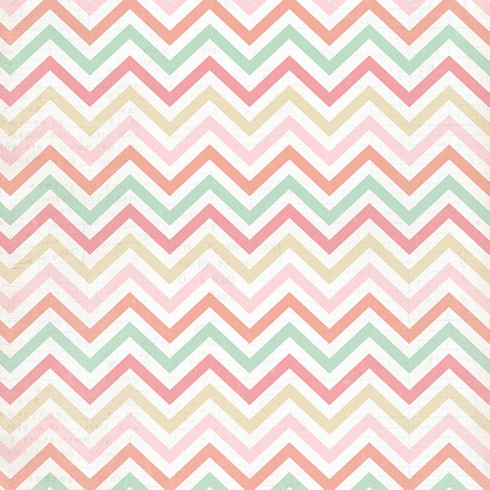 Pastel Chevron - HSD Photography Backdrops 