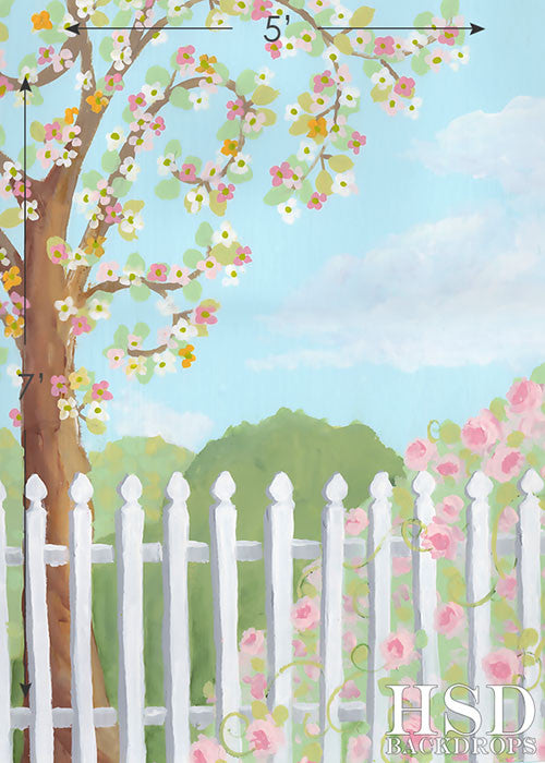 Spring Scene - HSD Photography Backdrops 