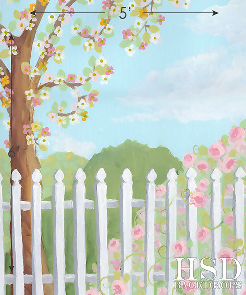 Spring Scene - HSD Photography Backdrops 