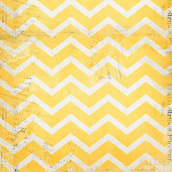 Vintage Yellow Chevron - HSD Photography Backdrops 