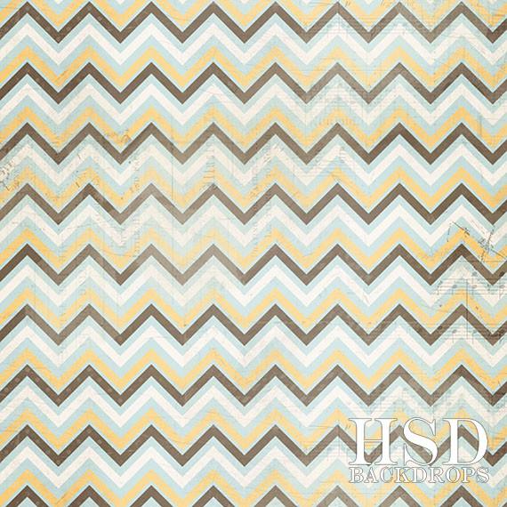 Grunge Chevron (CANVAS) - HSD Photography Backdrops 