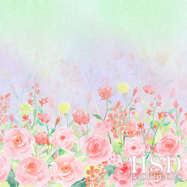 Rose Garden - HSD Photography Backdrops 
