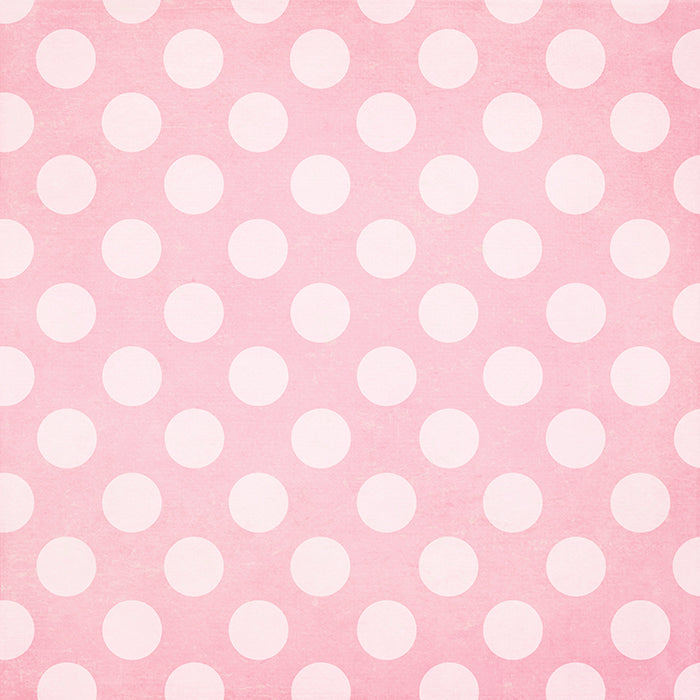 Pink Polka Dot Photography Backdrop Vinyl Spring Photo Props Easter