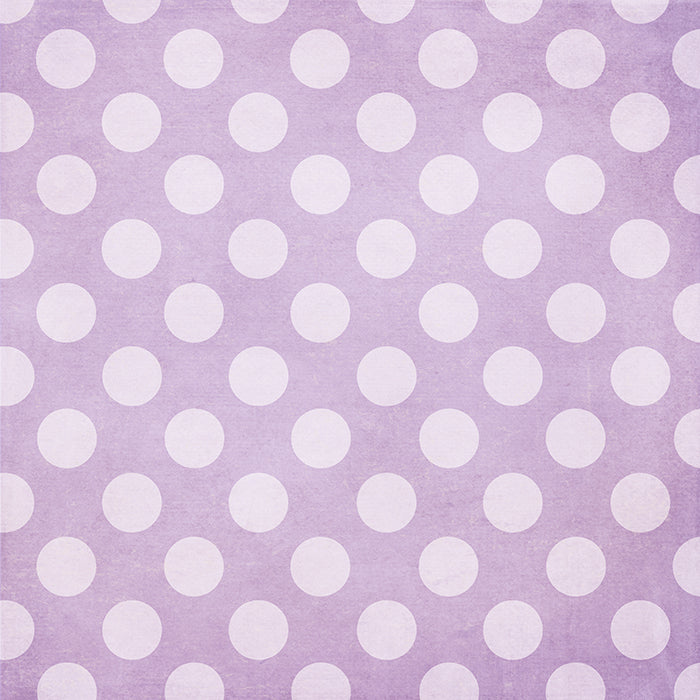 Purple Polka Dots - HSD Photography Backdrops 