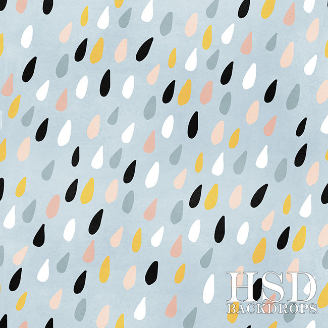 Rain Drop Photography Backdrop Spring Photo Backdrop Spring Photo Prop