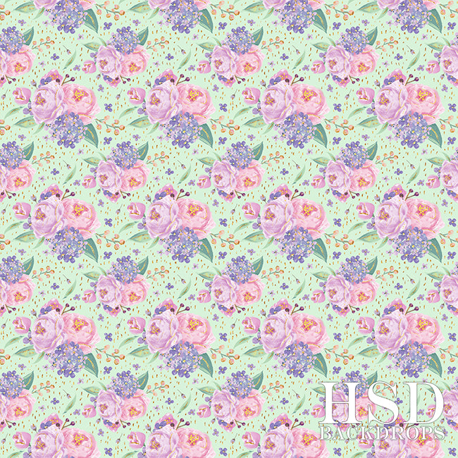 Floral Photography Backdrop | Trista - HSD Photography Backdrops 